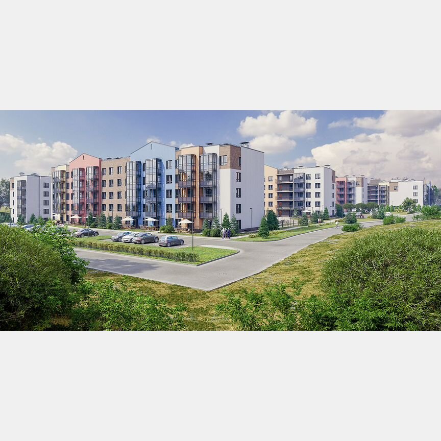 2-к. квартира, 56,7 м², 5/5 эт.