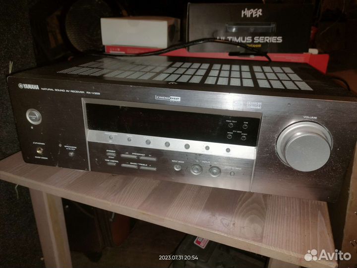 Ресивер Yamaha rx-v359 и колонки PJ FC 4600