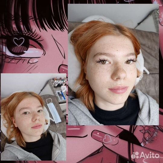 Модель на наращивание ресниц