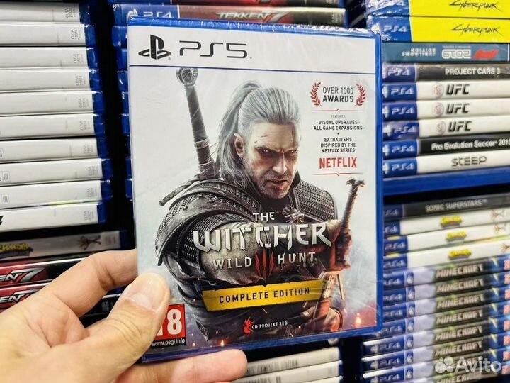 The witcher 3 ps5 Ведьмак 3 диск новый