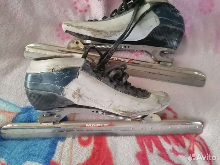 Конькобежные коньки maple