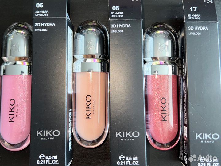 Блеск для губ Kiko Milano 3D hydra lipgloss