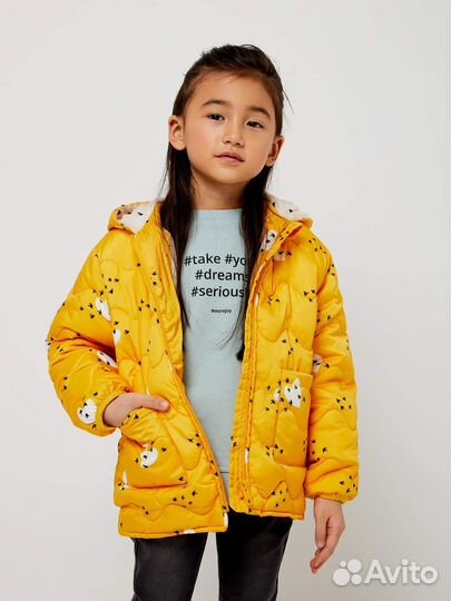 Куртка Sela стеганая с сумочкой на рост 110 новая