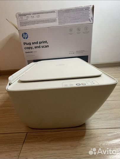 Цветной струйный принтер hp