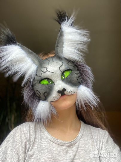 Маска кошки для квадробики