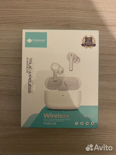 Беспроводные наушники DeepBass TWS-X3