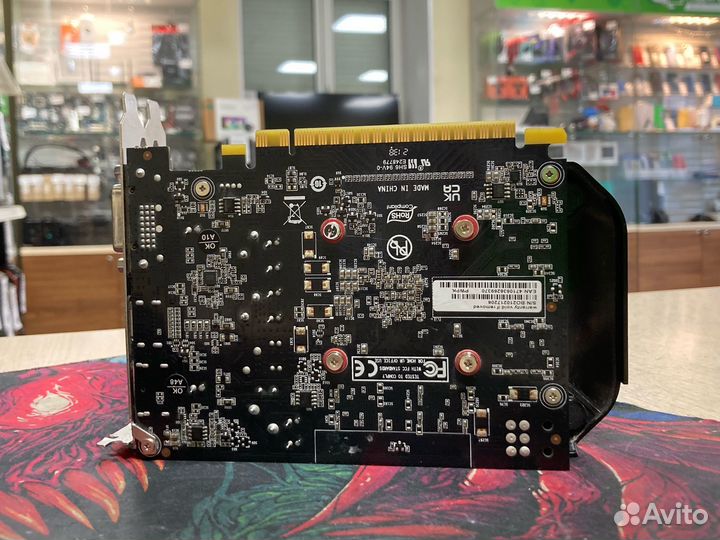 Видеокарта Palit GTX 1050Ti StormX 4gb gddr5