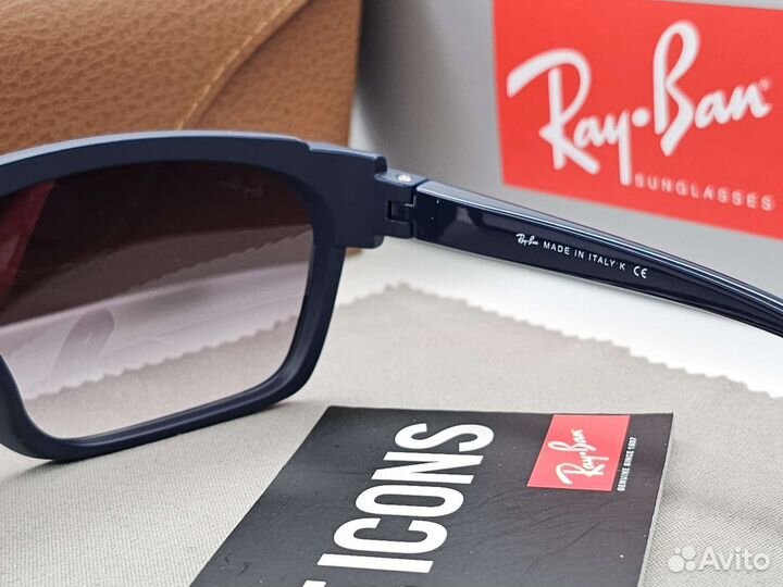 Очки Ray Ban 4370M F636/9A Ferrari Dark Gradient