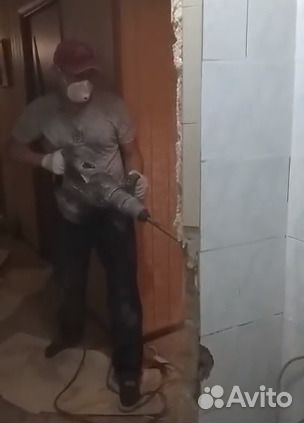Демонтаж. Слом Стен. Перегородок. Сантехкабины
