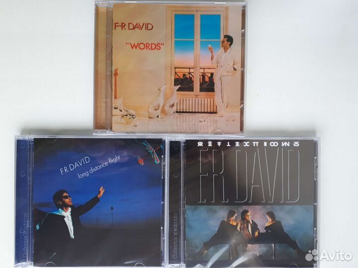 CD диски Secret Service, F. R. David, Savage, Joy