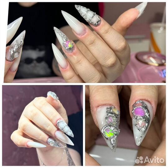 Наращивание crazy ногтей Москва