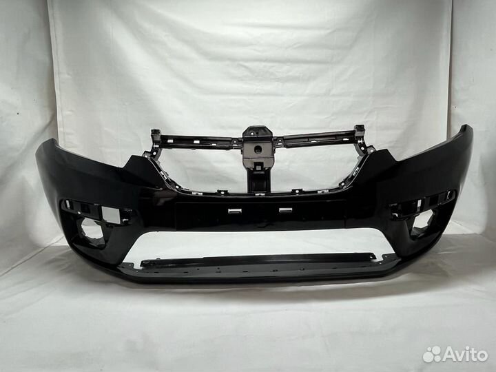 Бампер передний Renault Logan 2 черный