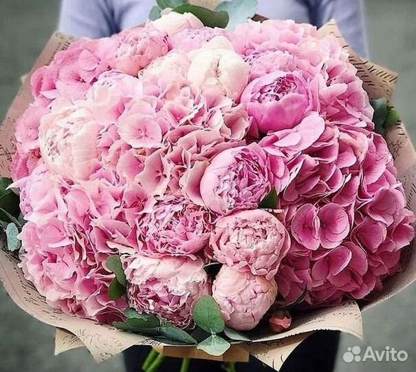 Пионы Розы Доставка