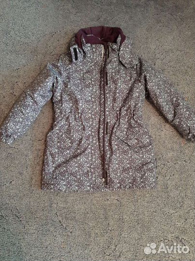 Пальто для девочки 140