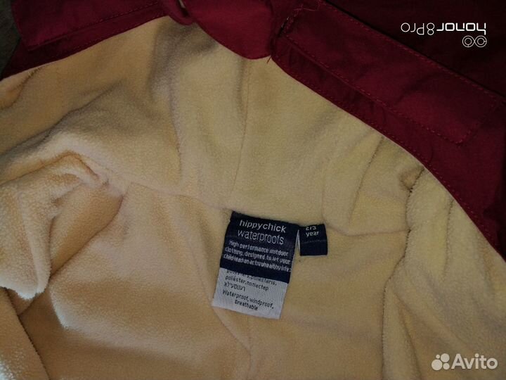 Комбинезон Hippychick демисезон на флисе