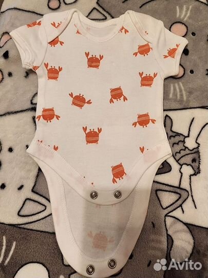 Боди с коротким рукавом 50 р-р