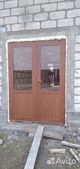 Алюминиевые окна двери и ветражи