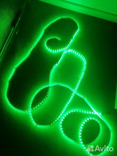 Лента светодиодная зелёного свечения