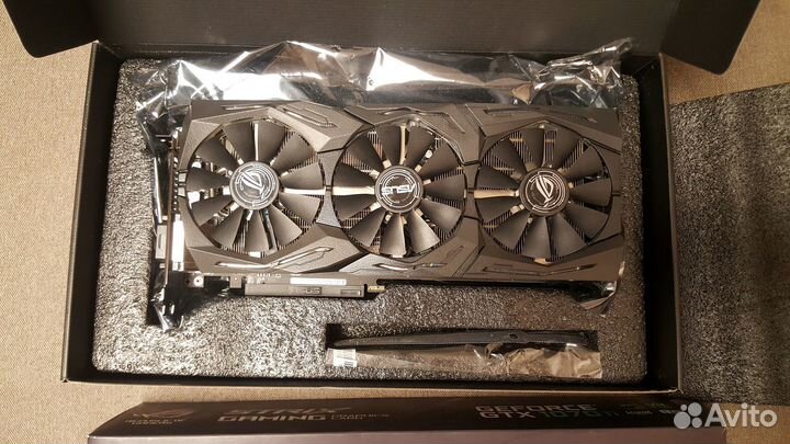 Видеокарта Asus GeForce GTX 1070 Ti sтrix