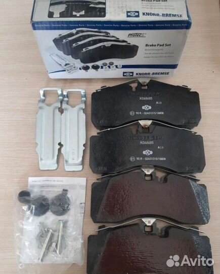 Колодки тормозные MAN Мercedes DAF scania