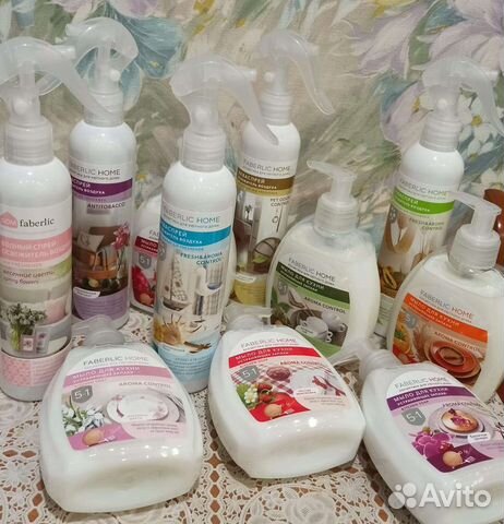 Спрей-освежитель, мыло для кухни Faberlic