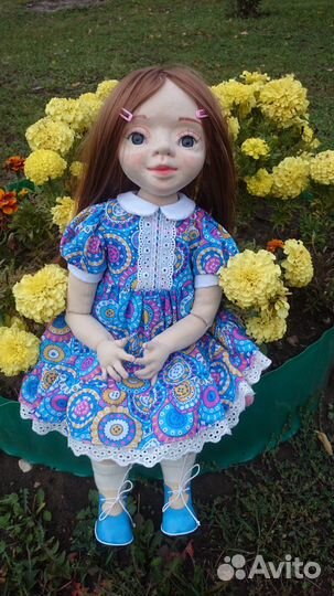 Кукла ручной работы Женечка