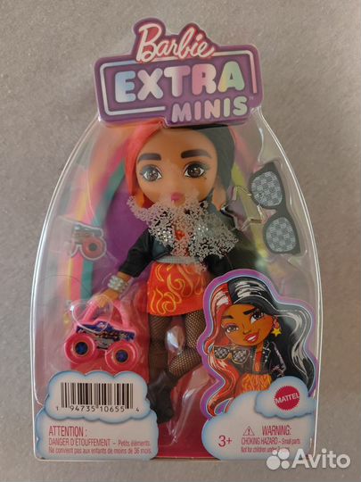 Кукла барби barbie extra mini Minis