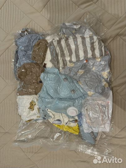 Пакет вещей забронированно