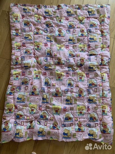 Детское одеяло ватное 103х133