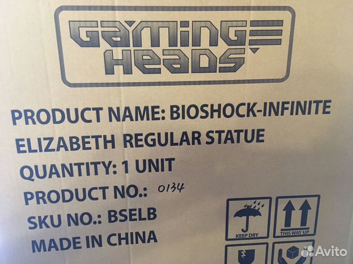 Gaming Heads BioShock Infinite 1/4 Elizabeth