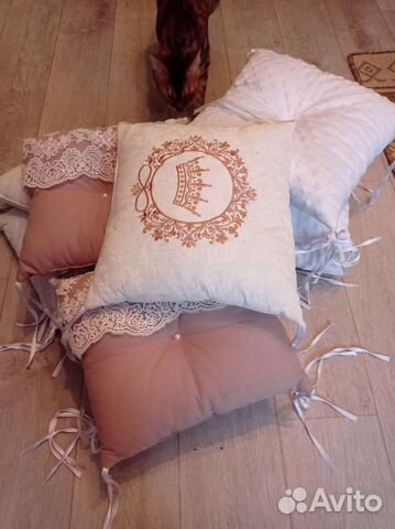 Бортики в кроватку (подушки)