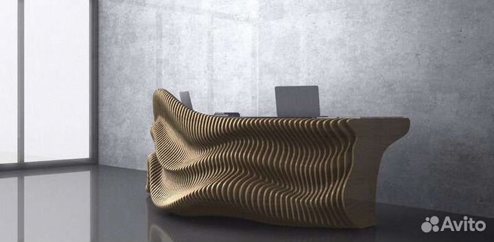 Параметрическая стойка ресепшн