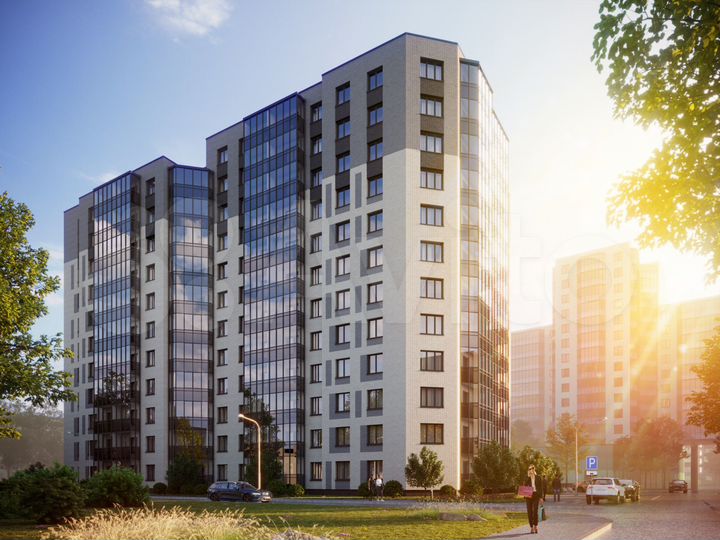 Квартира-студия, 25,3 м², 9/12 эт.