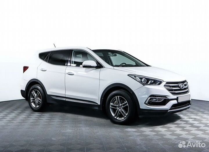 Hyundai Santa Fe 2.2 AT, 2016, 166 000 км