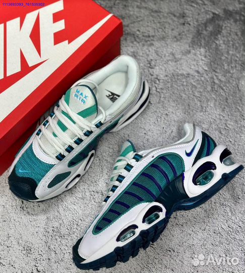 Nike air max Tailwind бело-голубые