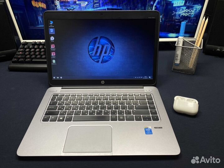 Ультратонкий металлический HP Folio 1040 G3