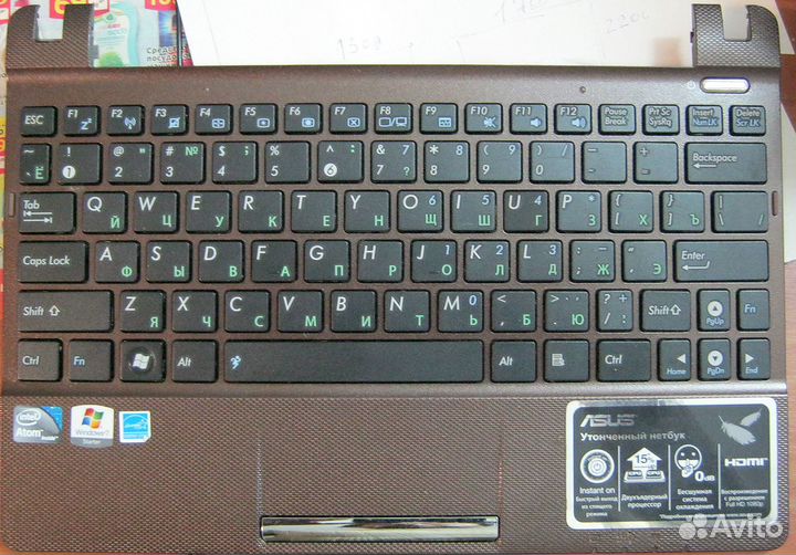 Нетбуки asus Eee PC и ноутбуки на запчасти
