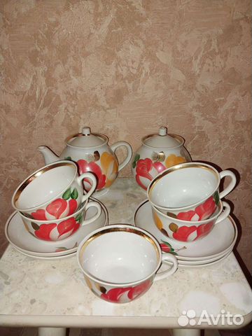 Сервиз чайный Первомайский фарфоровый завод