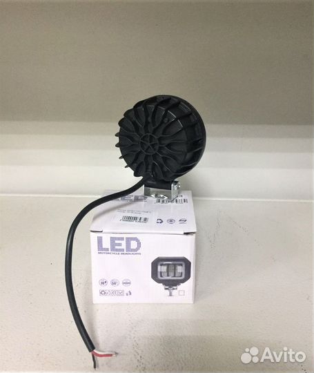 Противотуманка G0017 круглая 20W новая