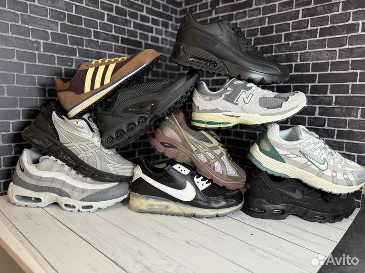 Кроссовки Nike Air Max,Asics,New balance,Adidas sl