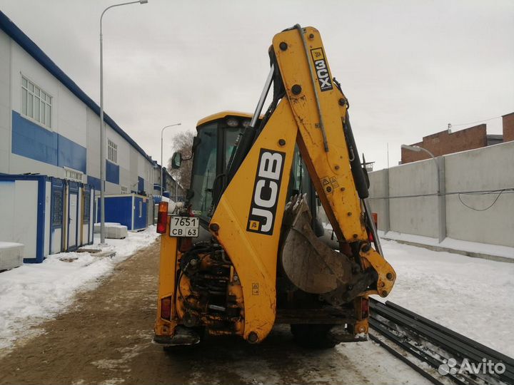 Услуги экскаватора-погрузчика, JCB