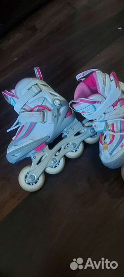Роликовые коньки детские раздвижные
