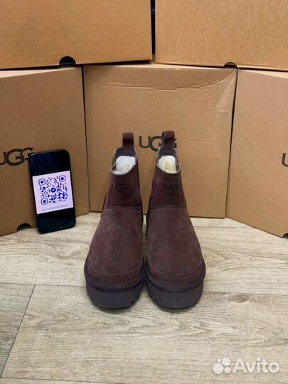 Челси UGG шоколадные оригинал