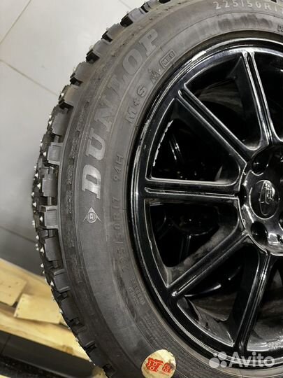 Зимние колеса Subaru на высоких шипах
