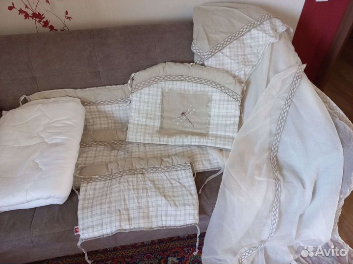 Комплект Золотой гусь в детскую кроватку