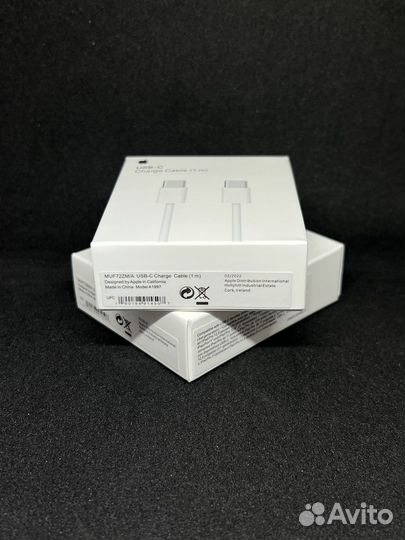 Кабель для зарядки Apple USB-C to USB-C 1м новый