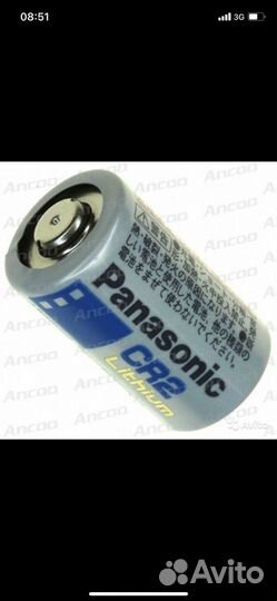 Батарейка cr2, cr123, cr-p2, cr-p5