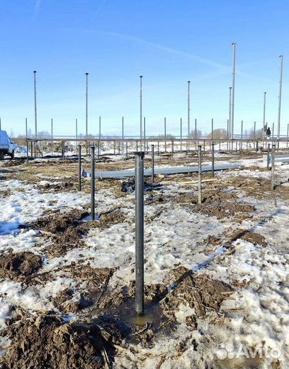 Винтовые сваи. Монтаж под ключ от 1 дня