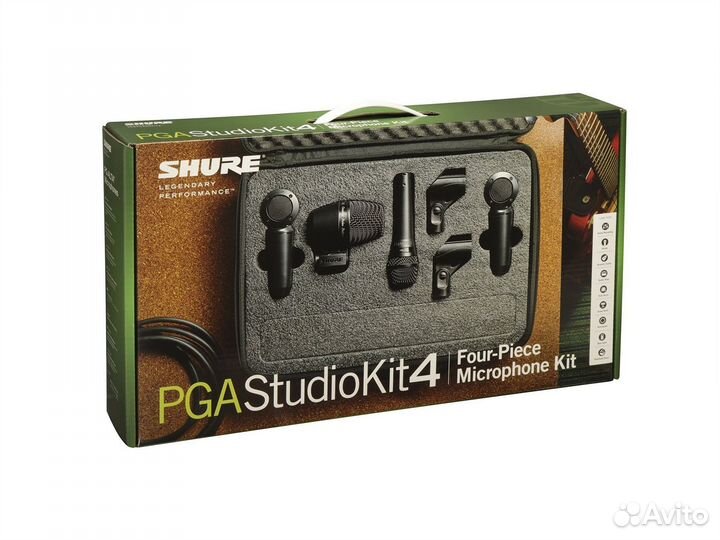 Shure PGA Drum Kit 4 набор для ударных