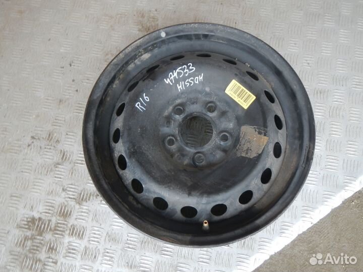 Диск колесный стальной R16 5*114,3 j6,5 ET40 DIA66